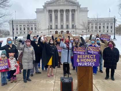 Scores of Nurses Will Hold “Speak Out” with Gov. Evers and Elected Officials Calling for a Union Voice So They Can Advocate for Themselves and Their Patients